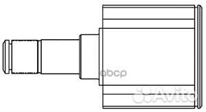 3 74 446 шрус внутр.opel corsa C (X01)(09.00-12