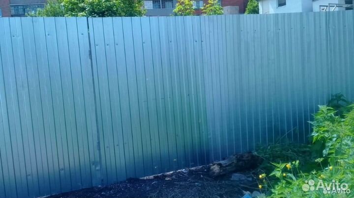 Забор из профнастила