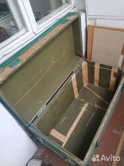 Военный ящик Сундук деревянный