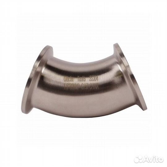 Отвод Кламп (Clamp) 45 гр. 2