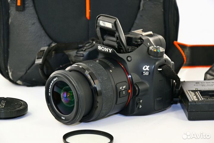 Sony Alpha A58 20.1MP c Kit SAM II 18-55