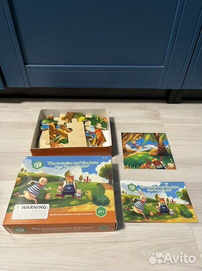 Деревянные пазлы abc (elc)