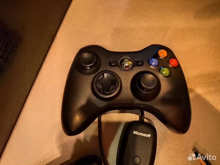 Джойстик xbox 360 для пк комплект