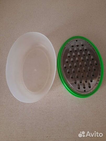 Терка для овощей металлическая с контейнером