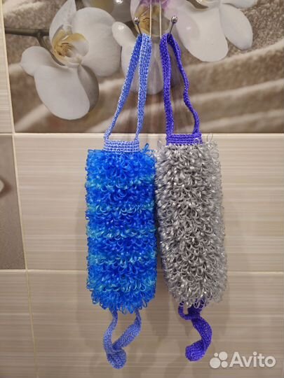 Мочалка ручной работы