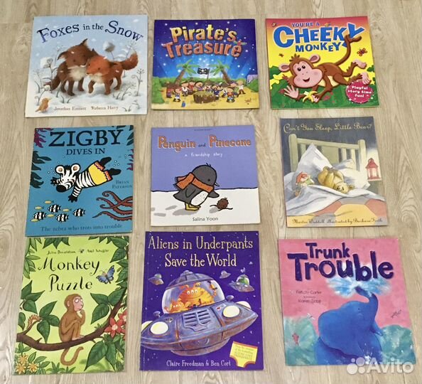 Детские книги на английском языке много