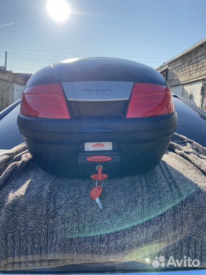 Кофр со спинкой для мототехники