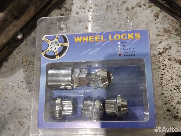 Гайки секретки 14/1.5