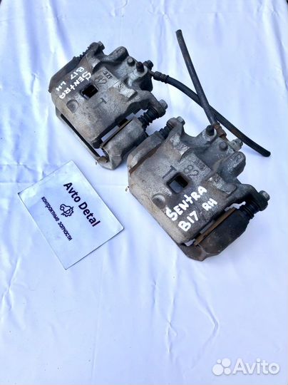 Nissan Sentra b17 суппорт передний тормозной