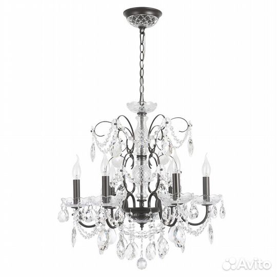 Crystal Lux Odelis SP6 Brown Odelis подвесная люст