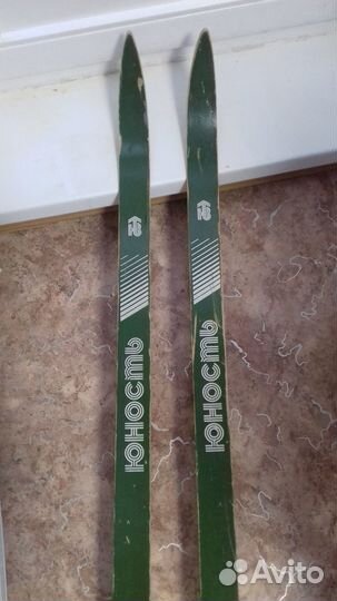 Лыжи беговые Юность СССР 160см х 5см