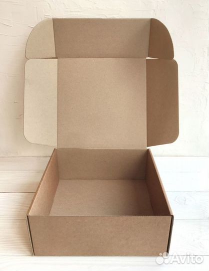 Самосборная коробка 32х22х10, 22х22х10 см