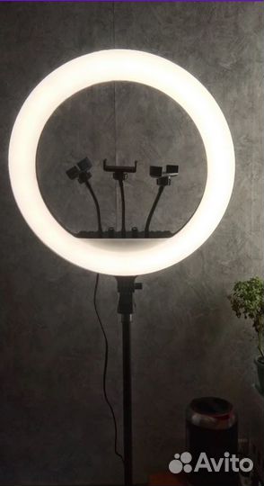 Кольцевая лампа со штативом