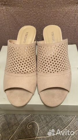Туфли (сабо) женские из микрофибры, 38 размер