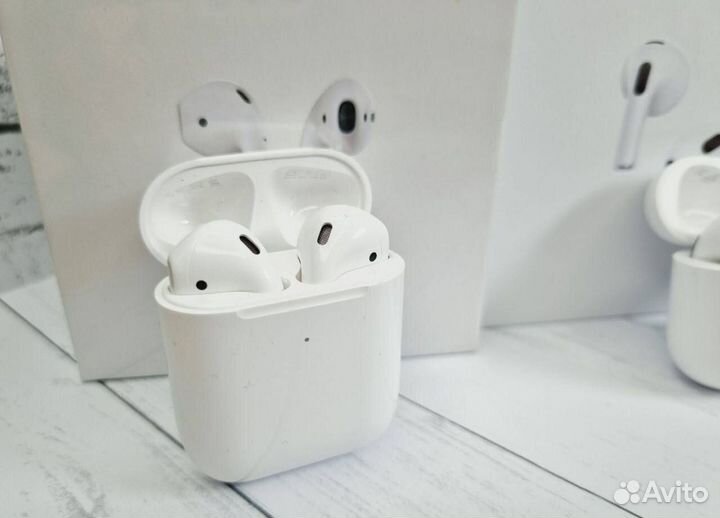 AirPods 2 «Оригинал» Чехол + Доставка + Гарантия