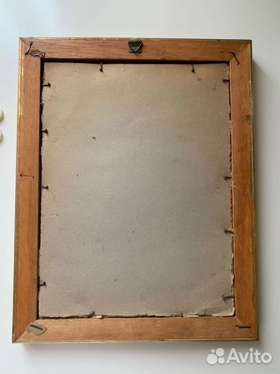 Винтажная картина. Масло живопись Италия