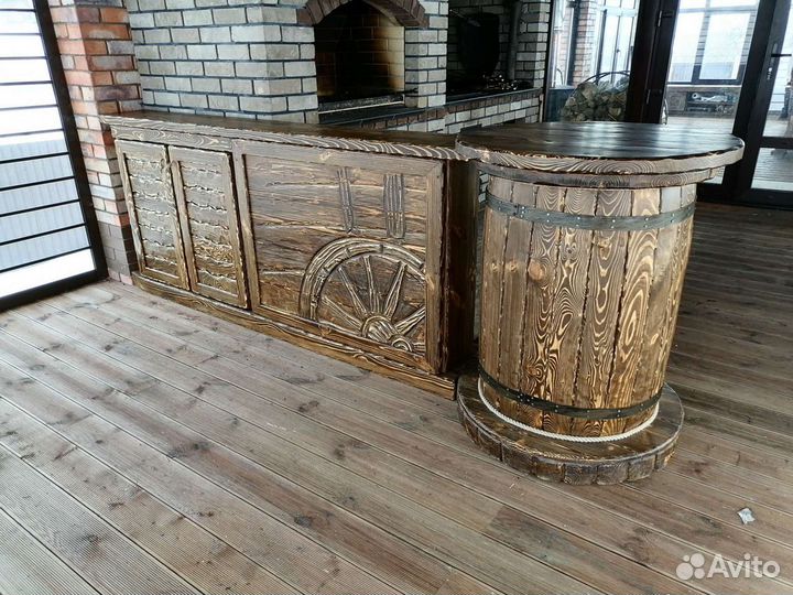 Барная стойка под старину