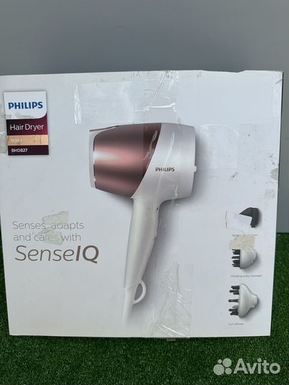 Фен Philips BHD827/00 с технологией SenseIQ