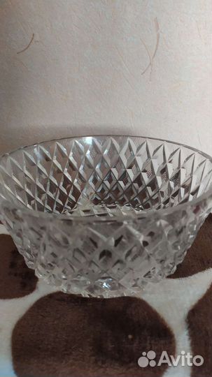 Салатник хрустальный