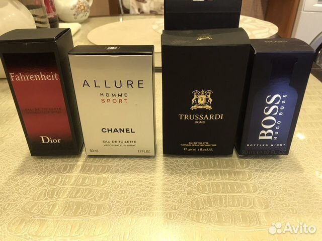 Упаковка от туалетной воды