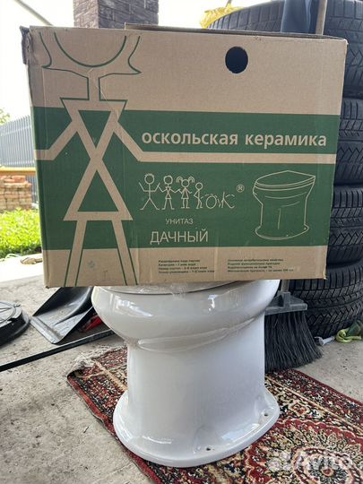 Керамика унитаз дачный