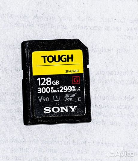 Карта памяти Sony 128 Гб