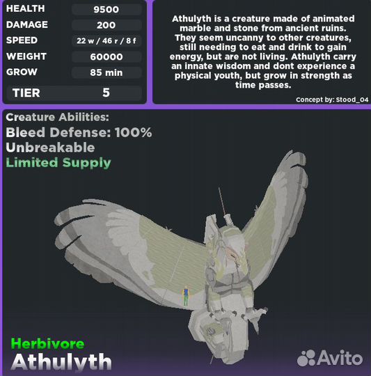 Creatures of sonaria Athulyth