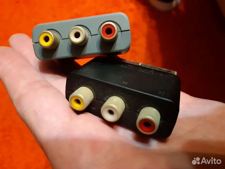 Scart -rca adapter / xbox 360 adapter original