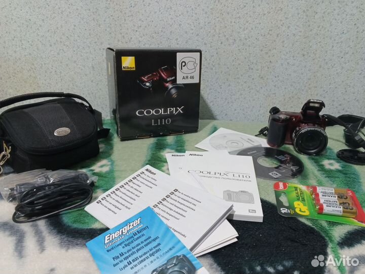 Цифровой фотоаппарат nikon coolpix l110