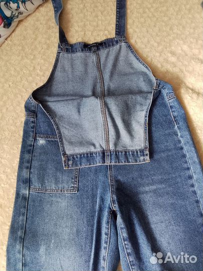 Джинсовый комбинезон женский 46 48