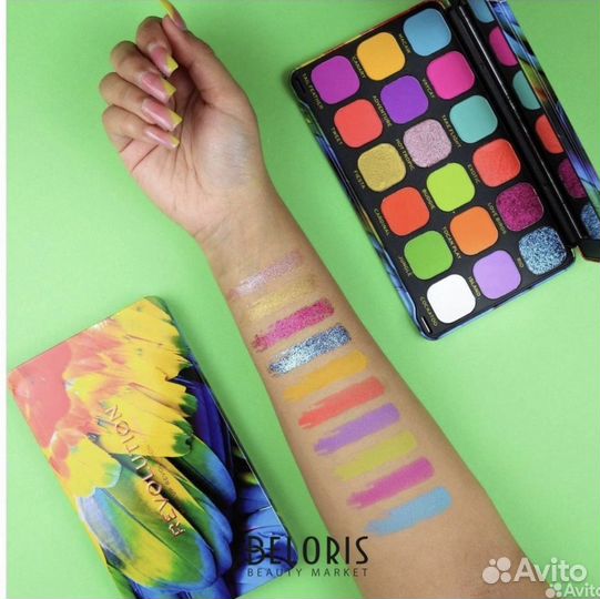 Палетка теней Revolution новая