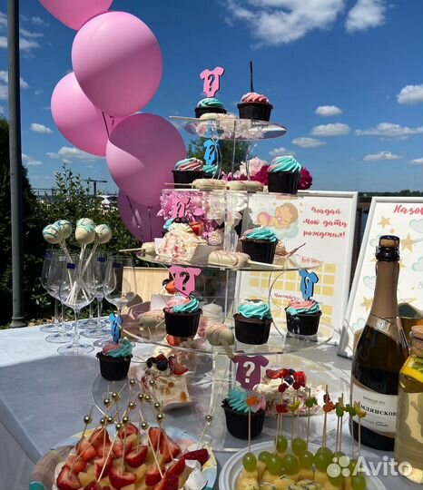 Декор на gender party (мальчик или девочка)