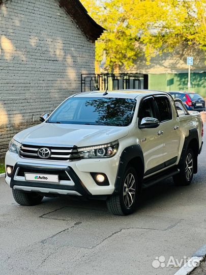 Toyota Hilux 2.8 AT, 2018, 99 000 км