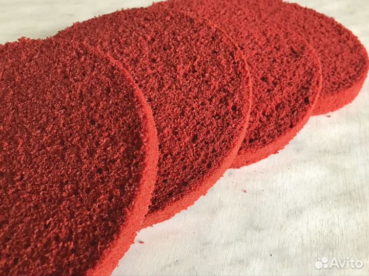 Бисквит весом 900г, Коржи для торта