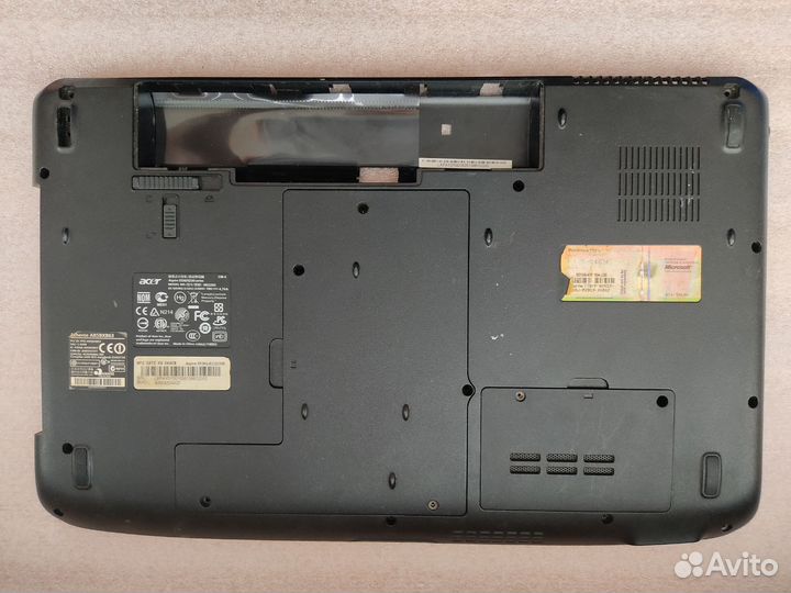 Поддон для ноутбука Acer aspire 5536G (Intel)