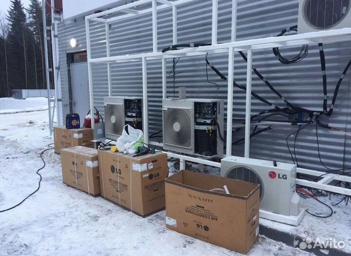 Кондиционер с установкой