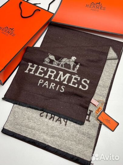 Шарф мужской hermes