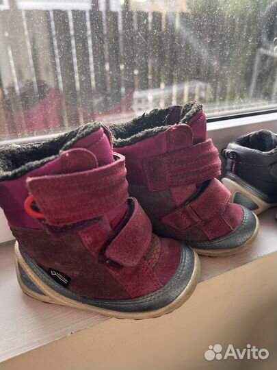 Ботинки зимние демисезон ecco biom goretex 20