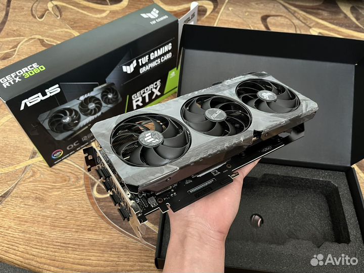 Видеокарта asus TUF Gaming GeForce RTX 3060