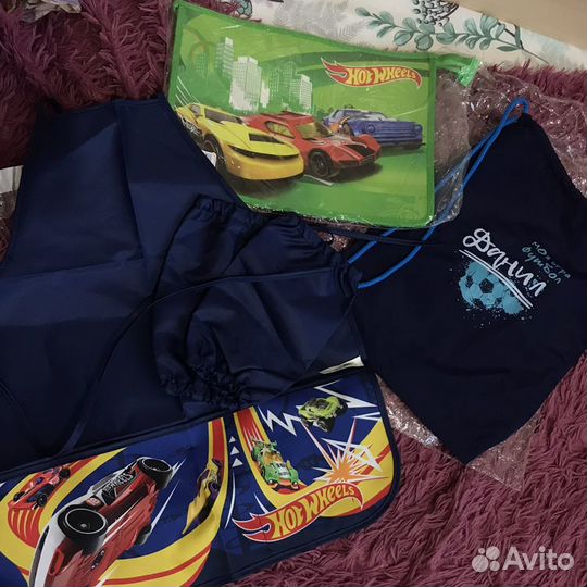 Папка с замком, сумка для сменки