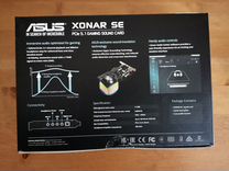 Внутренняя звуковая карта Asus Xonar SE