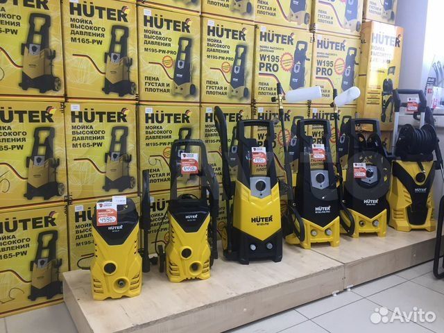 Мойки высокого давления Huter