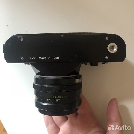 Плёночный фотоаппарат СССР Zenit 1 и ем