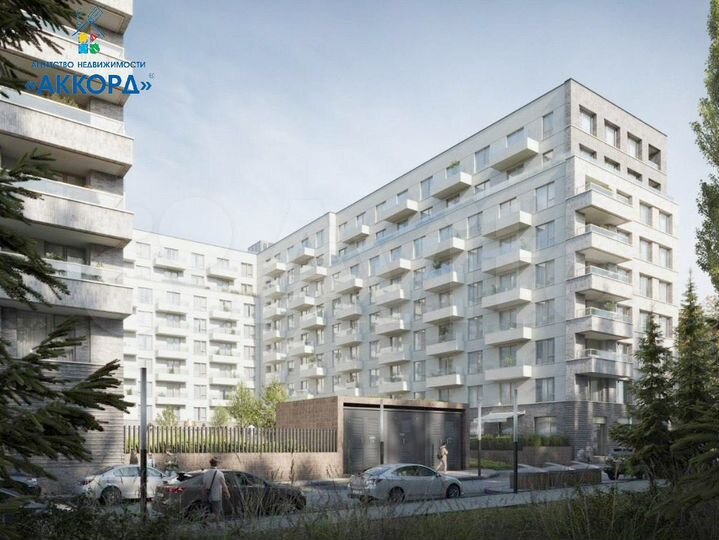 2-к. квартира, 69 м², 5/9 эт.