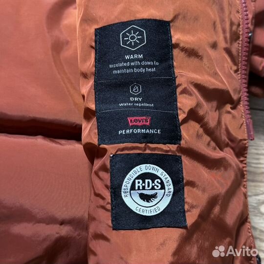 Пуховик Levis оригинал мужской