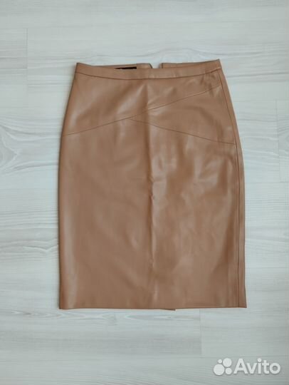 Кожаная юбка