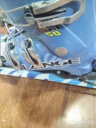 Горные лыжи и ботинки детские