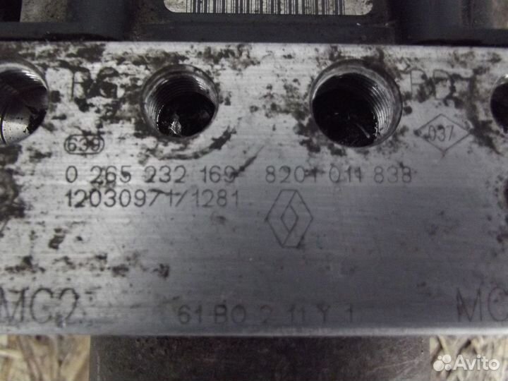 Блок абс Renault Kangoo 2