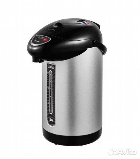 Новый термопот Centek CT-0089 Black, 3 л