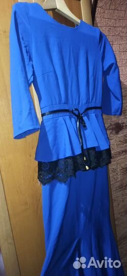 Вечернее платье в пол